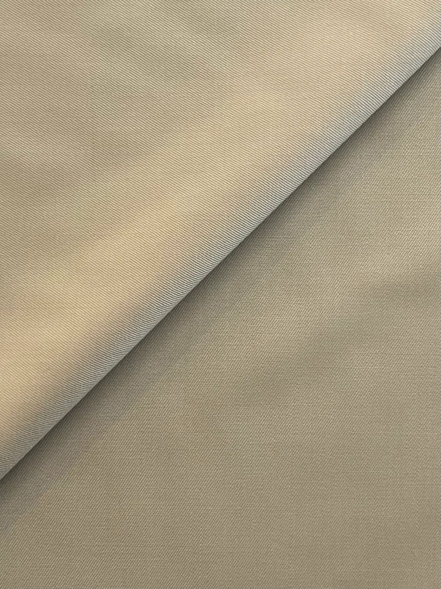 Wool Gabardine in Putty