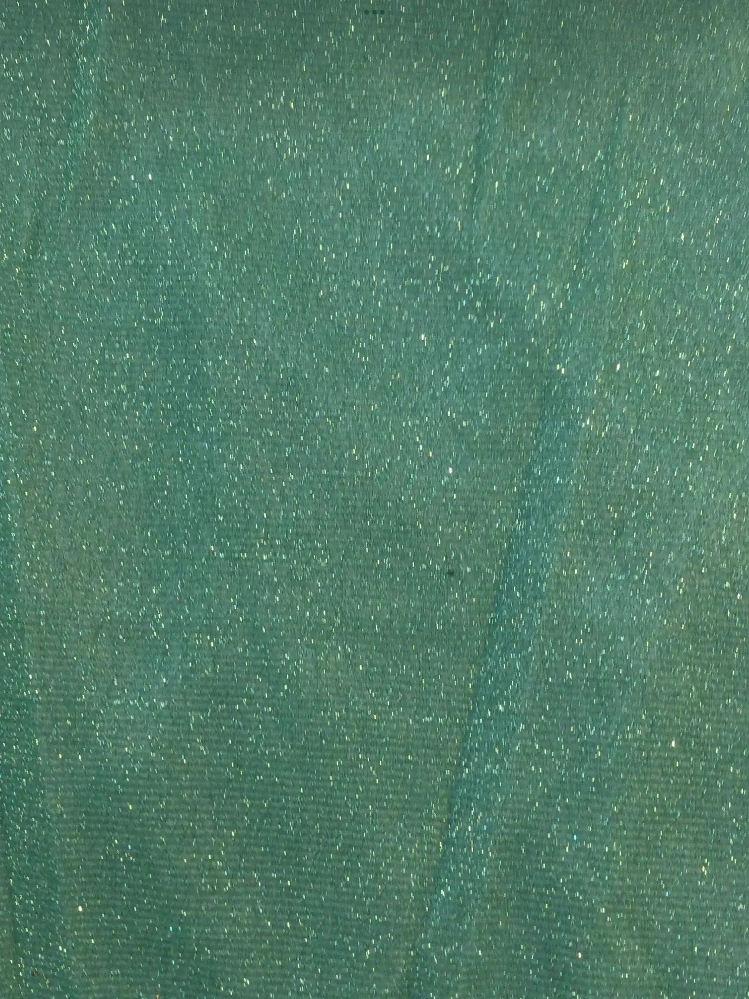 Metallic Tissue Knit in Aqua