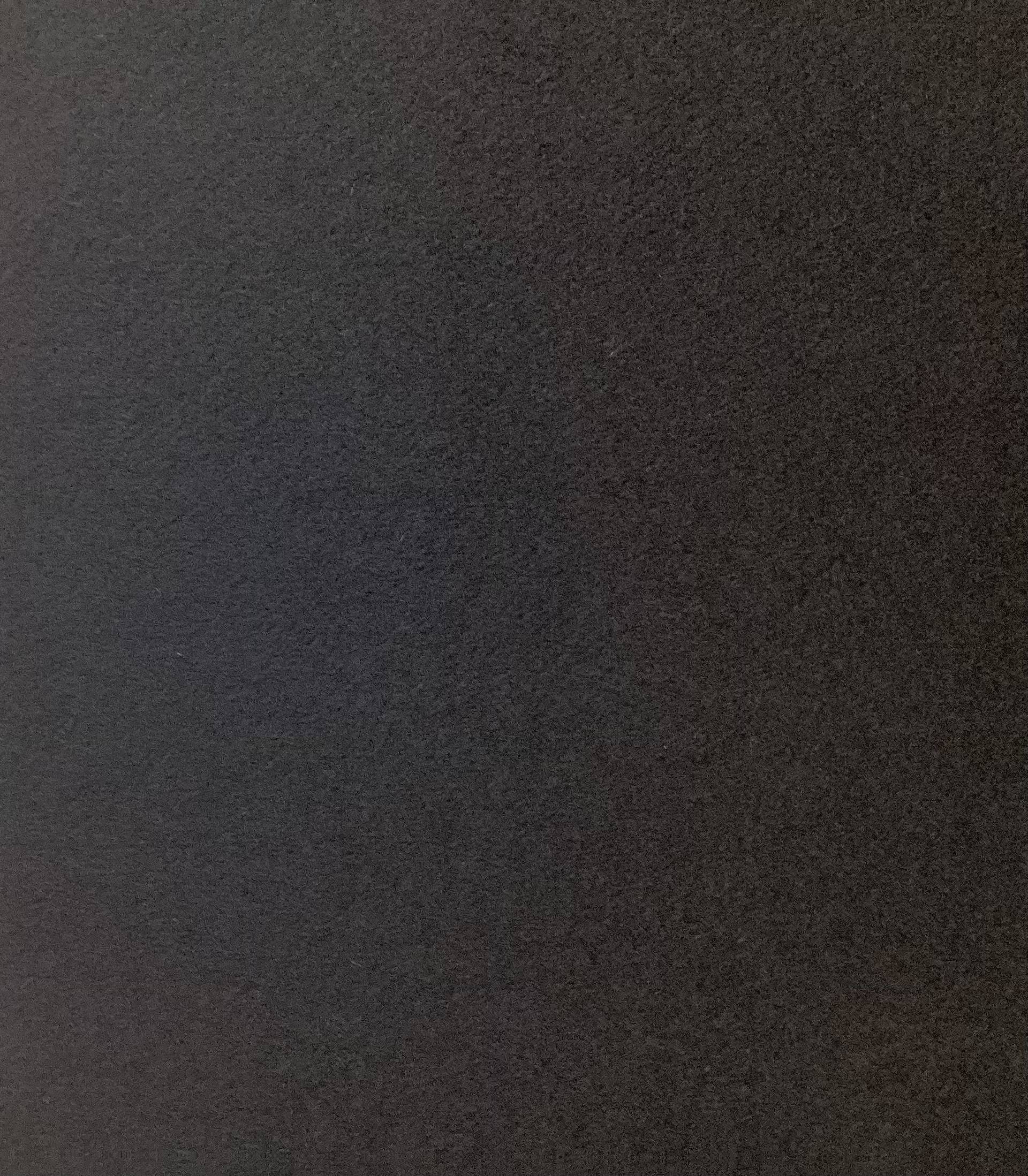 Wool Cashmere & Silk Doubleface Coating In Jet Black