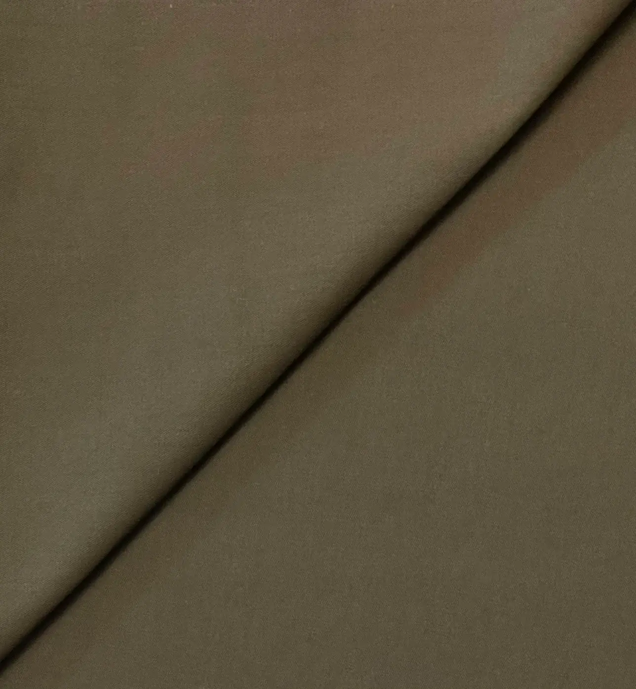Pima Cotton Fine Twill in Brown