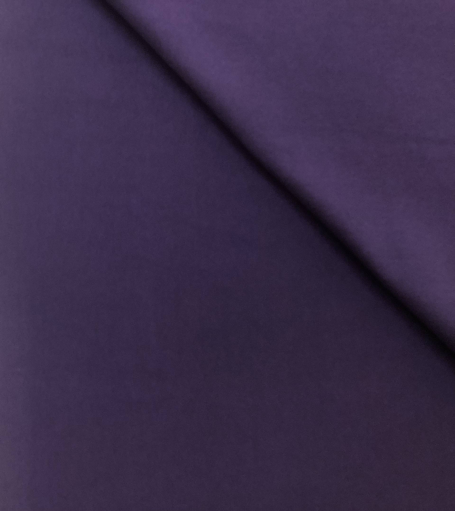 Made in Austria 100% Cotton Knit In Eggplant 