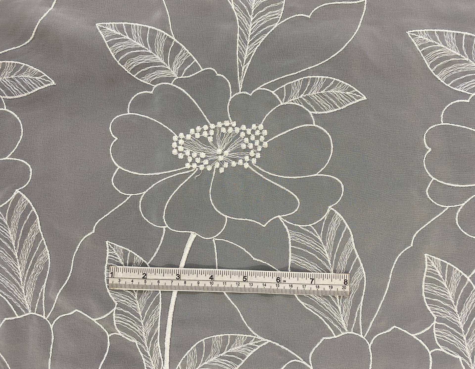 Embroidered Polyester Chiffon