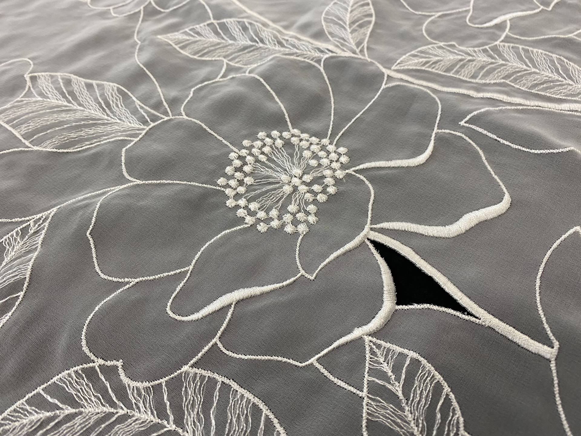 Embroidered Polyester Chiffon