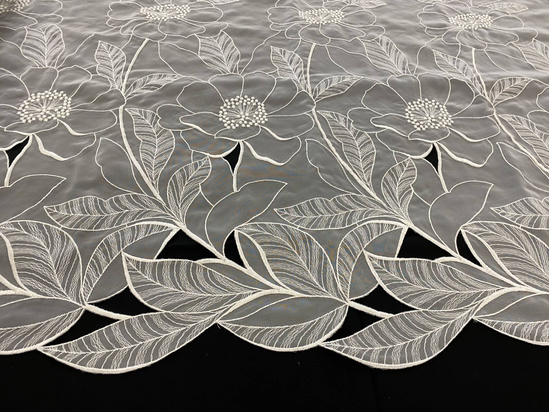 Embroidered Polyester Chiffon