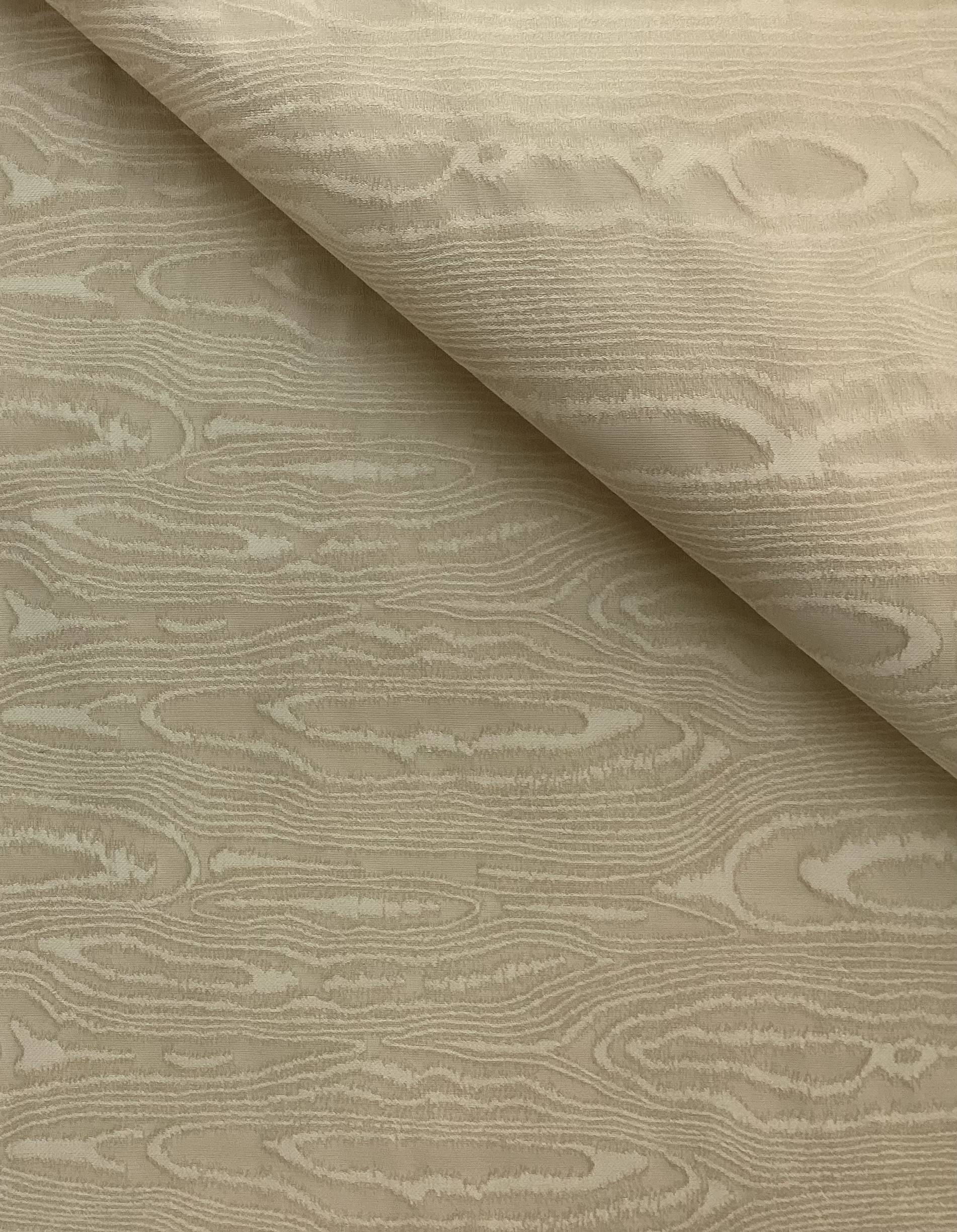 Italian Woven Moiré in Khaki