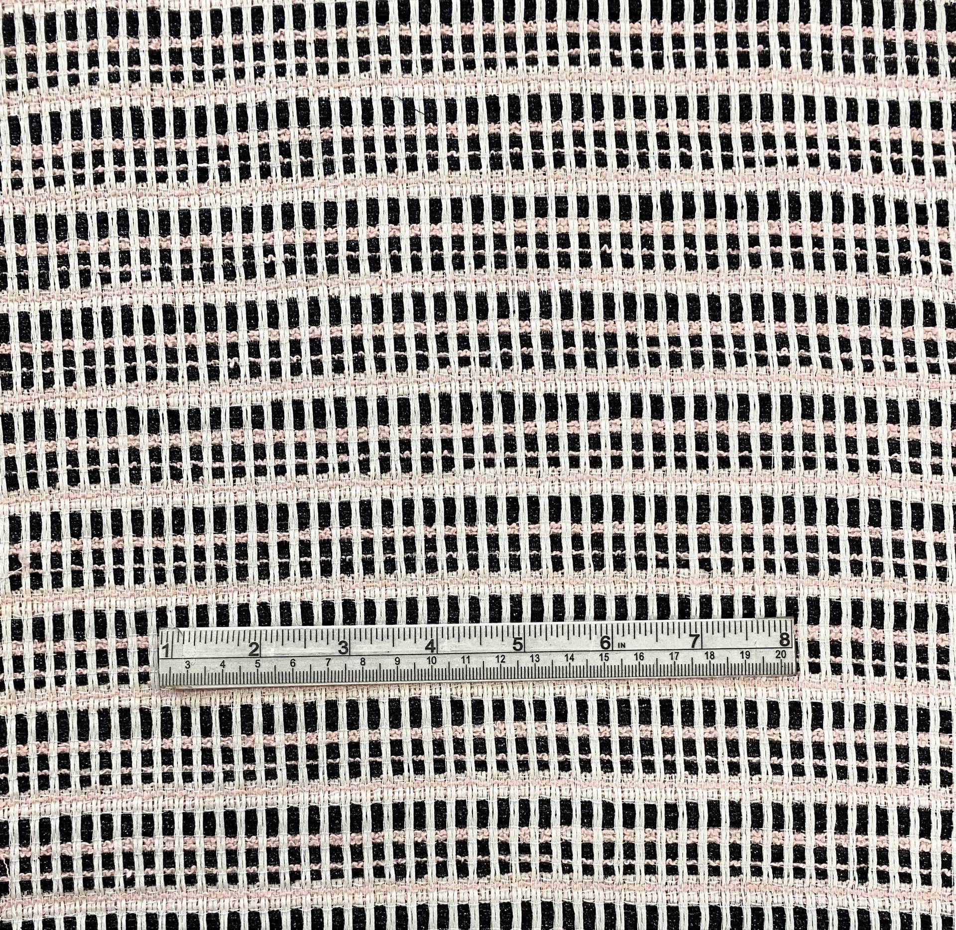 Fashion Tweed Fabric in Warehouse