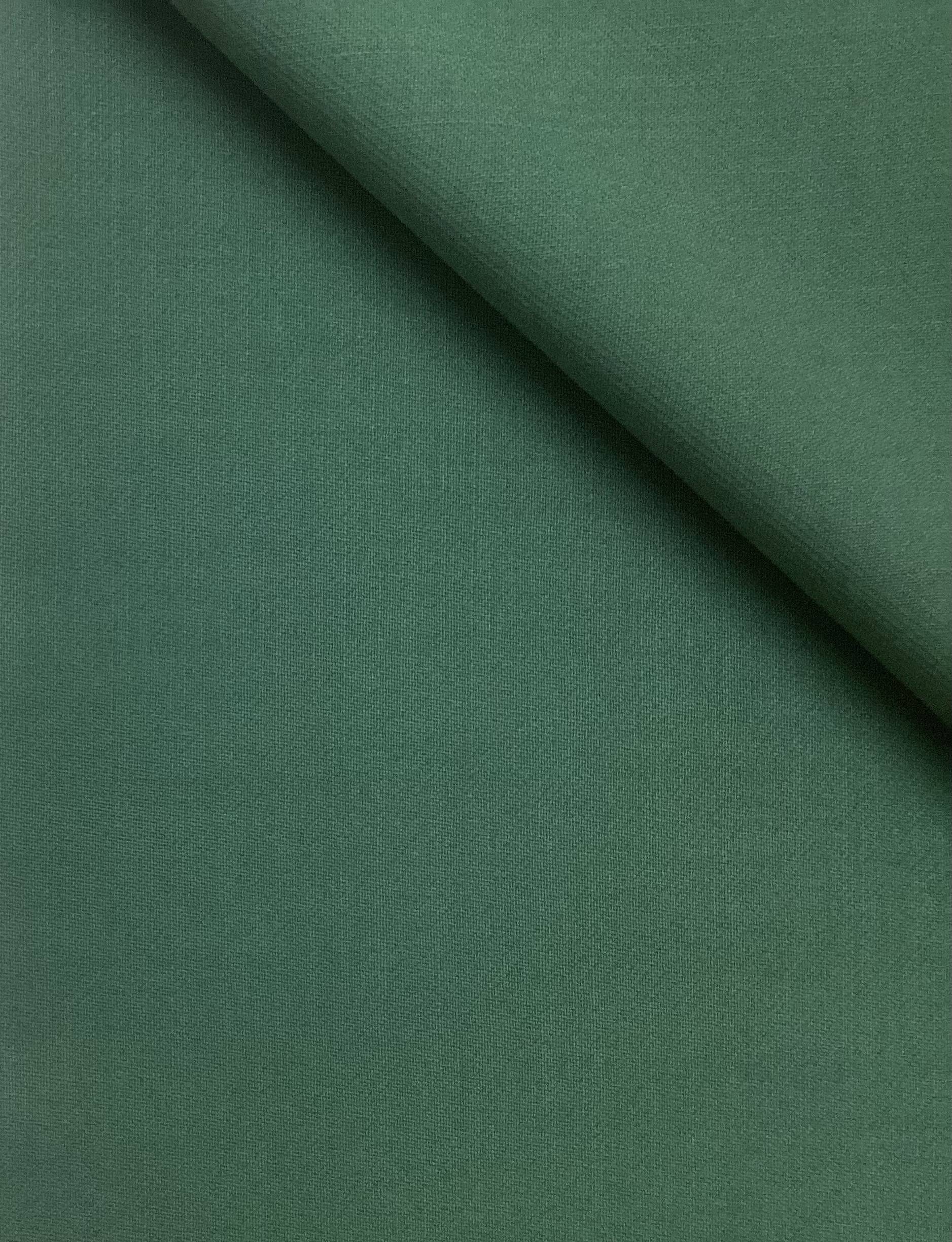 Wool satin faille in Forrest 