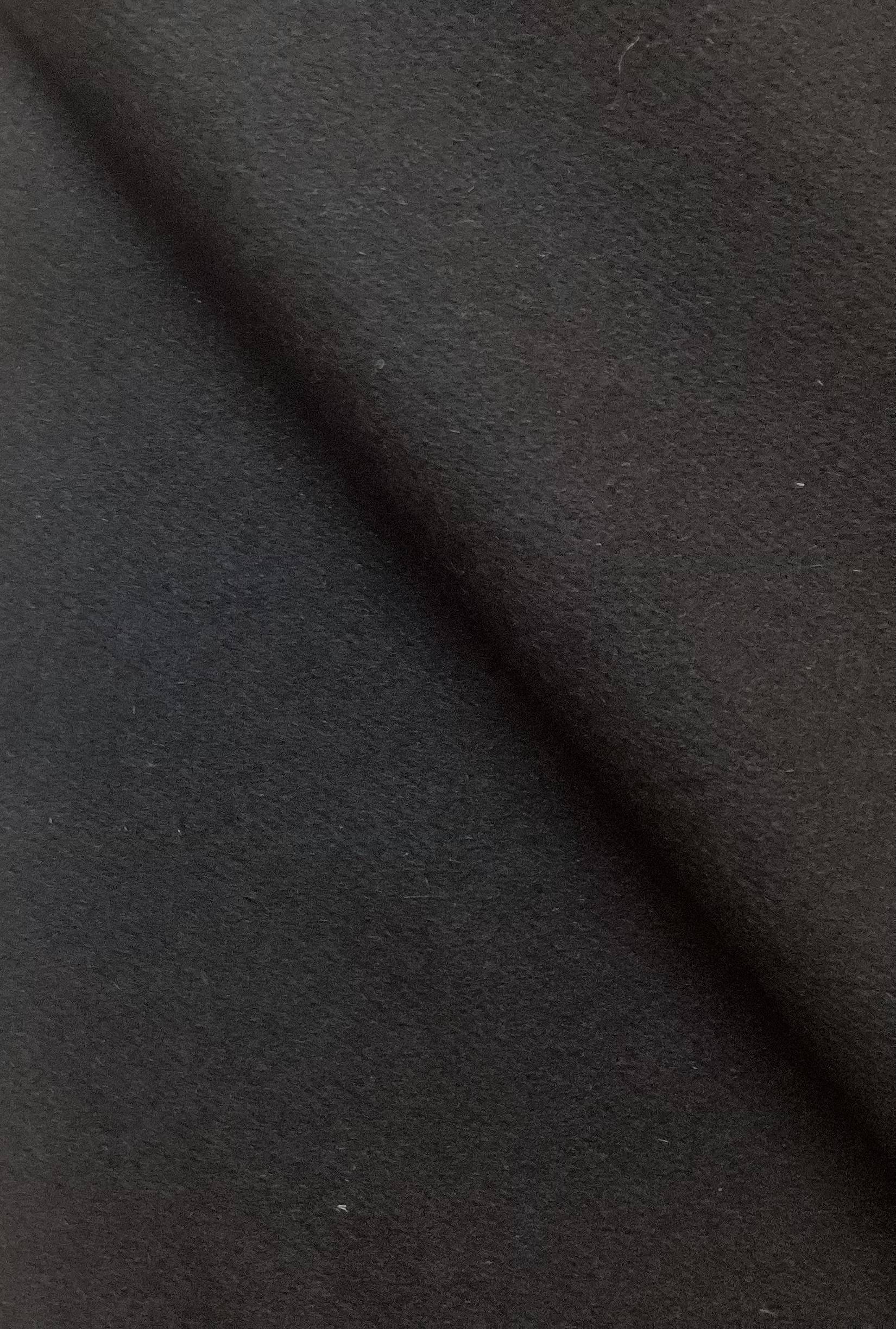 MADE IN ITALY 75% WOOL 25% ANGORA COATING #871 In Jet