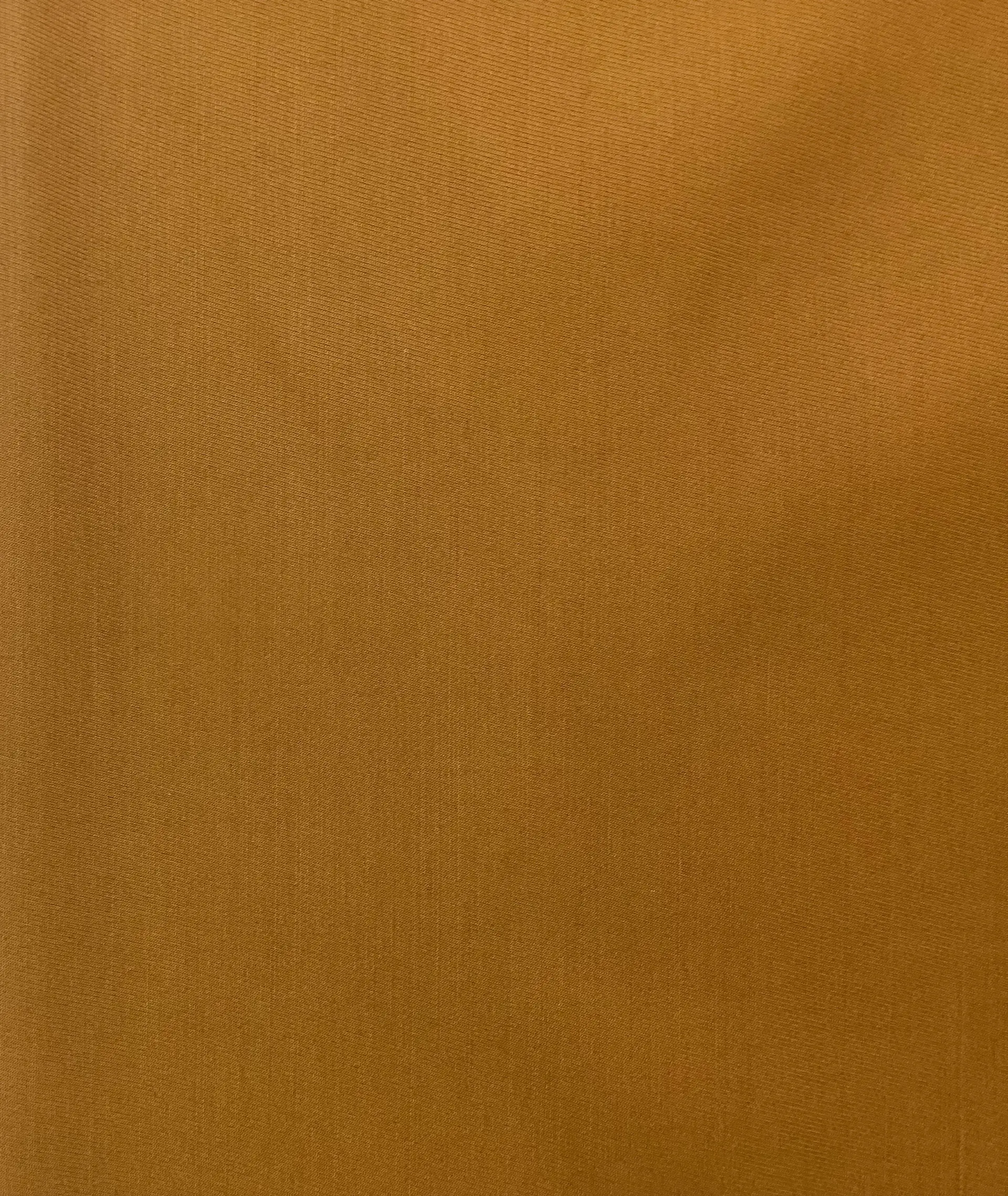 Silk & Wool Doubleside Iridescent Twill In Honey & Persimmon 