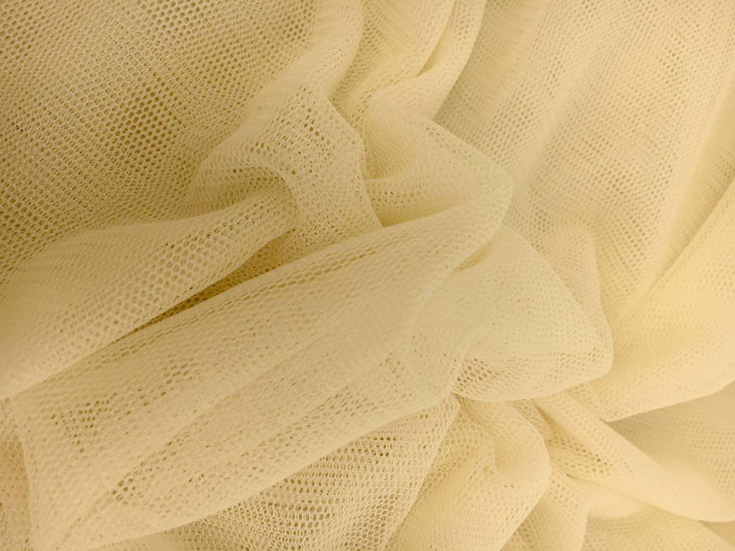 Nylon Bobbinet in Burro0