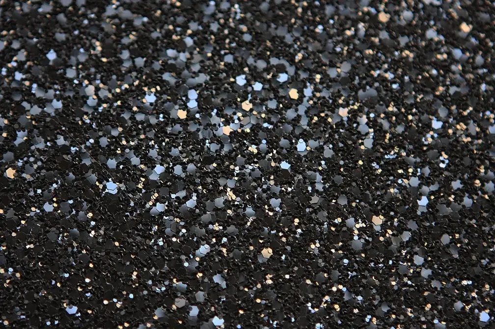 Glitter Canvas in Black2