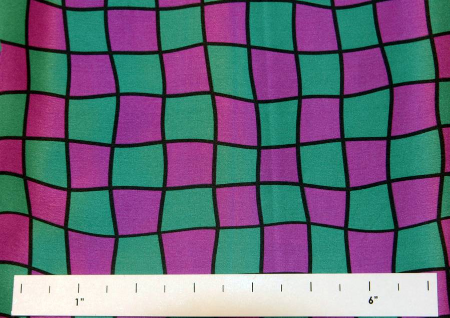 REDUCED Printed Silk Charmeuse0