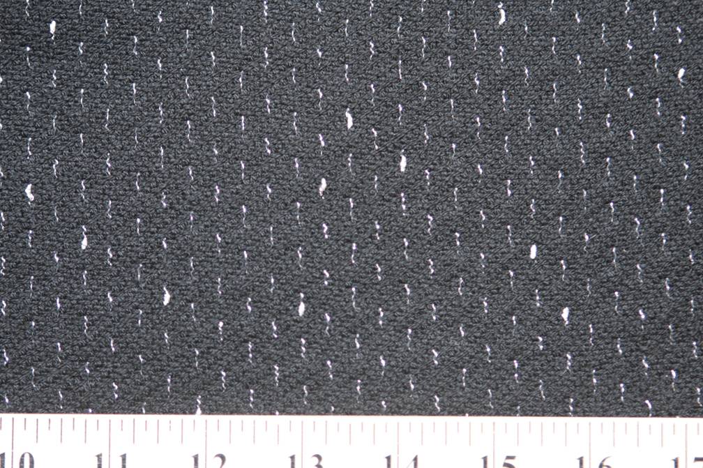 Wool Metallic Tweed0