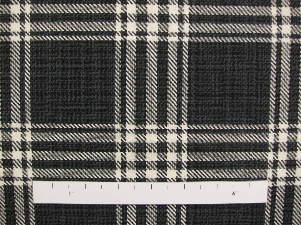 Cotton Upholstery Plaid Print 1