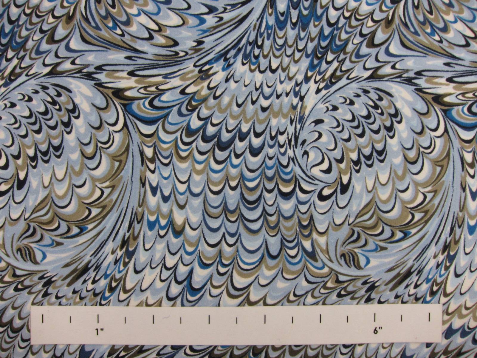 Printed Silk Double Geogette0