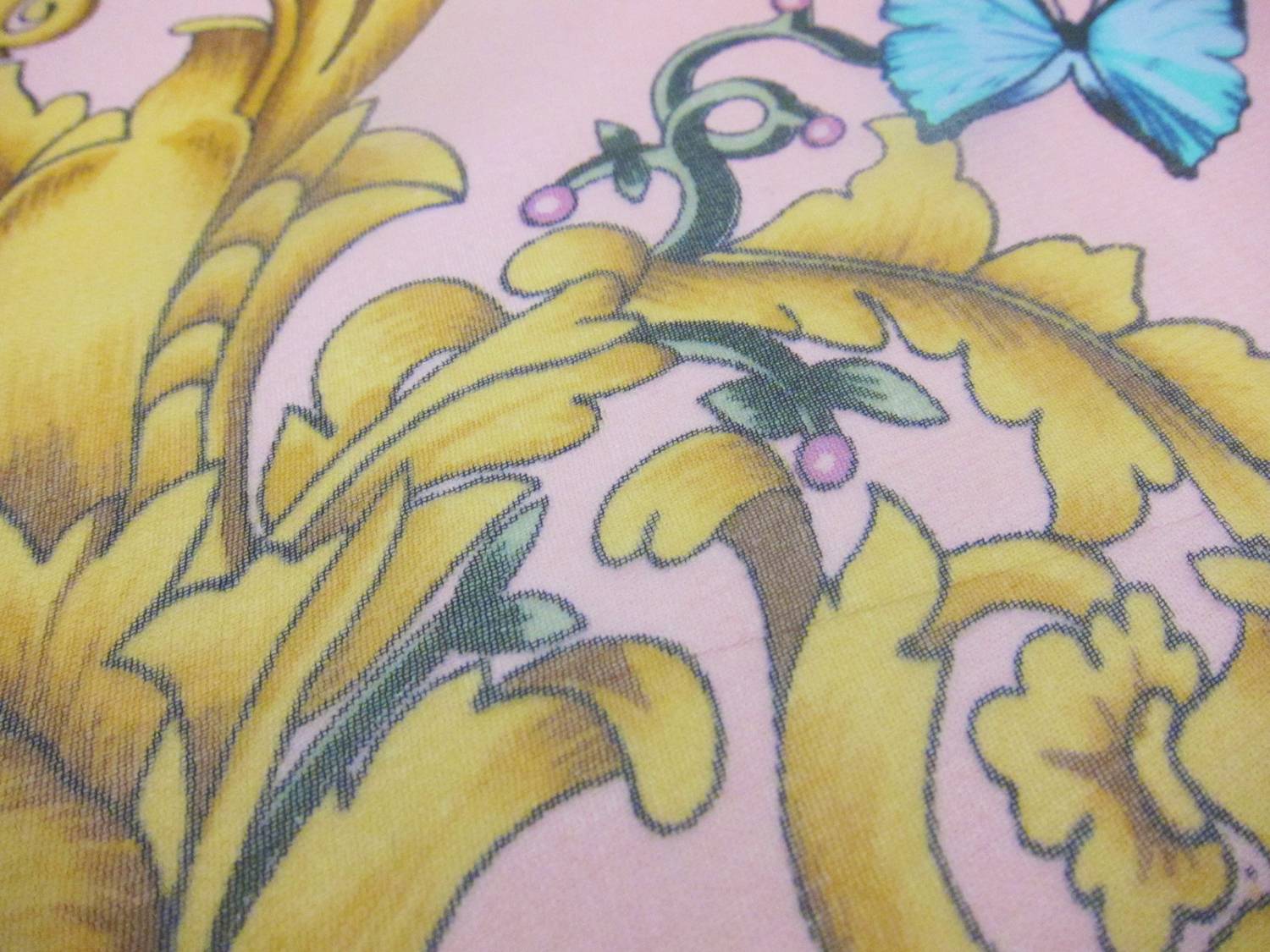 Silk  Chiffon in Butterfly Print2