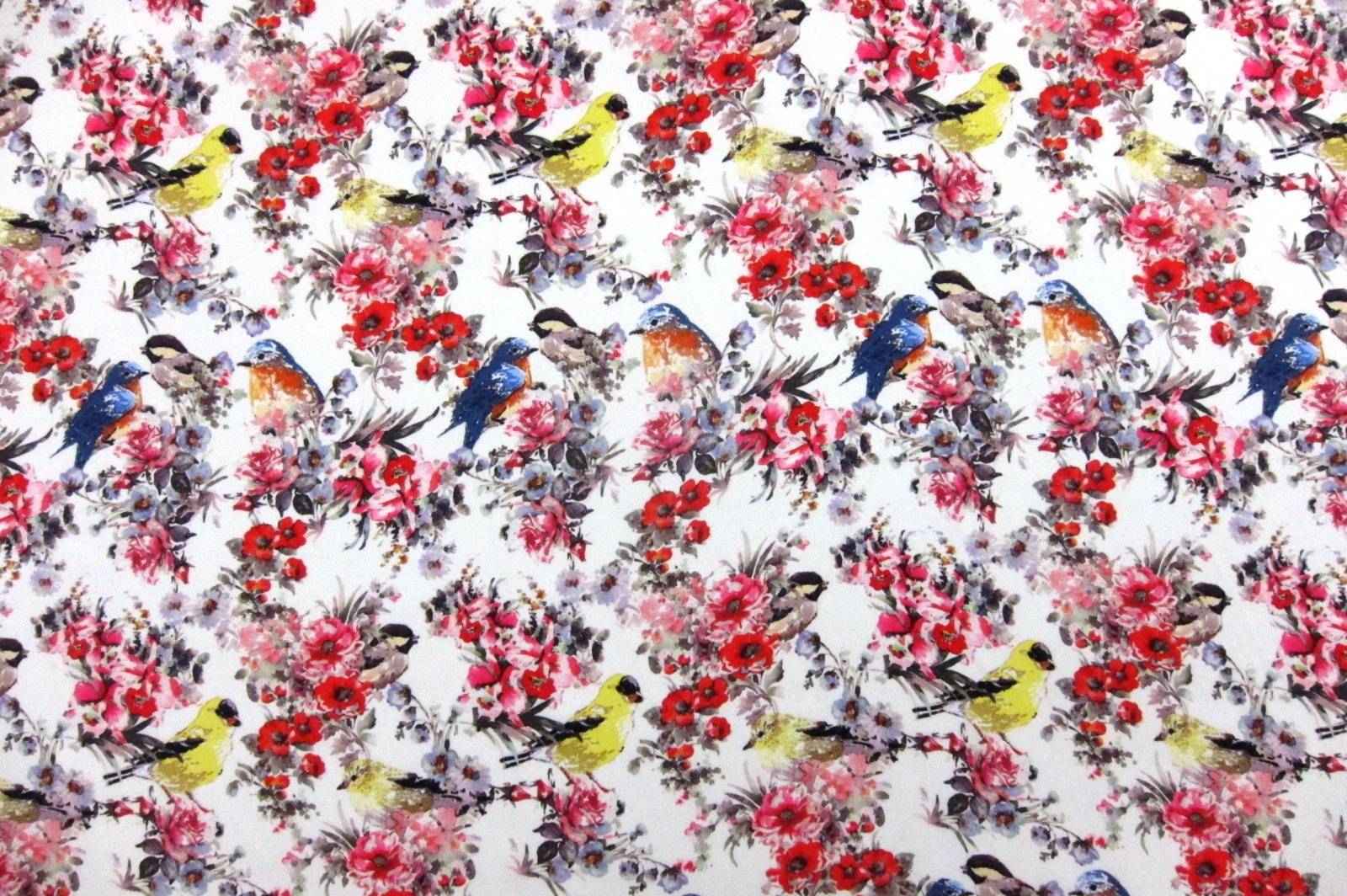 Printed Silk Charmeuse0