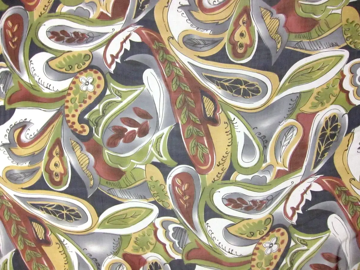 Printed Silk Chiffon0