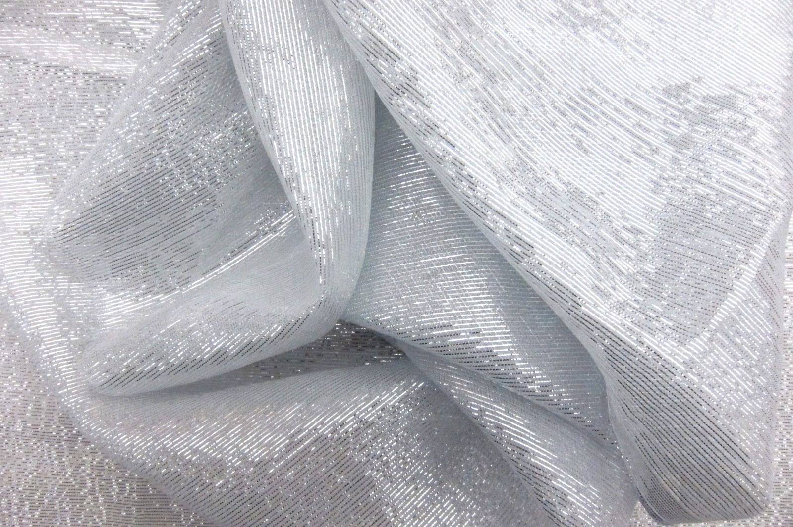 Silk Chiffon Lamé1