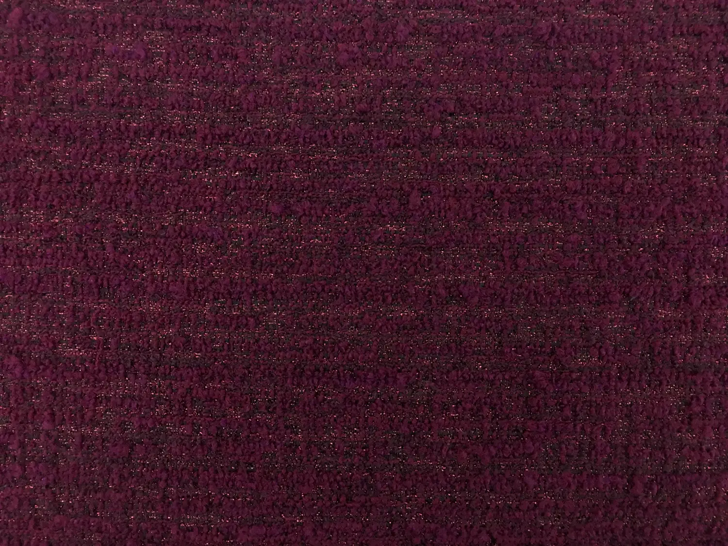 Wool Blend Metallic Tweed in Cranberry0