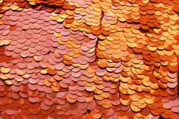 Pailettes on Silk Chiffon0