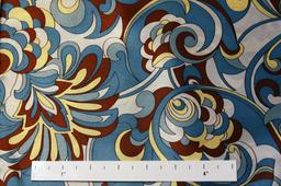 Printed Silk Charmeuse0