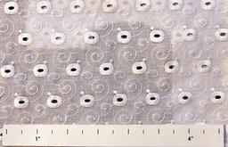 Cotton Eyelet in White0