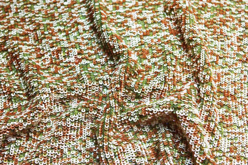 Sequins on Silk Chiffon3