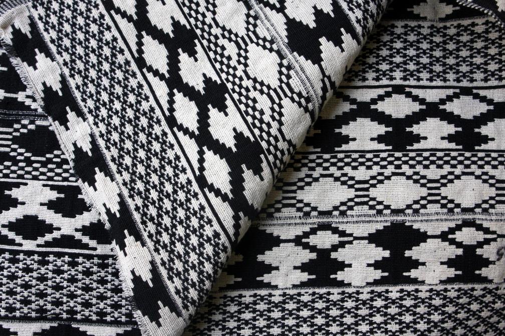 Doubleface Cotton Ikat Brocade2