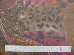 Printed Silk Crinkle Chiffon0