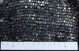 Paillettes on Silk Chiffon2