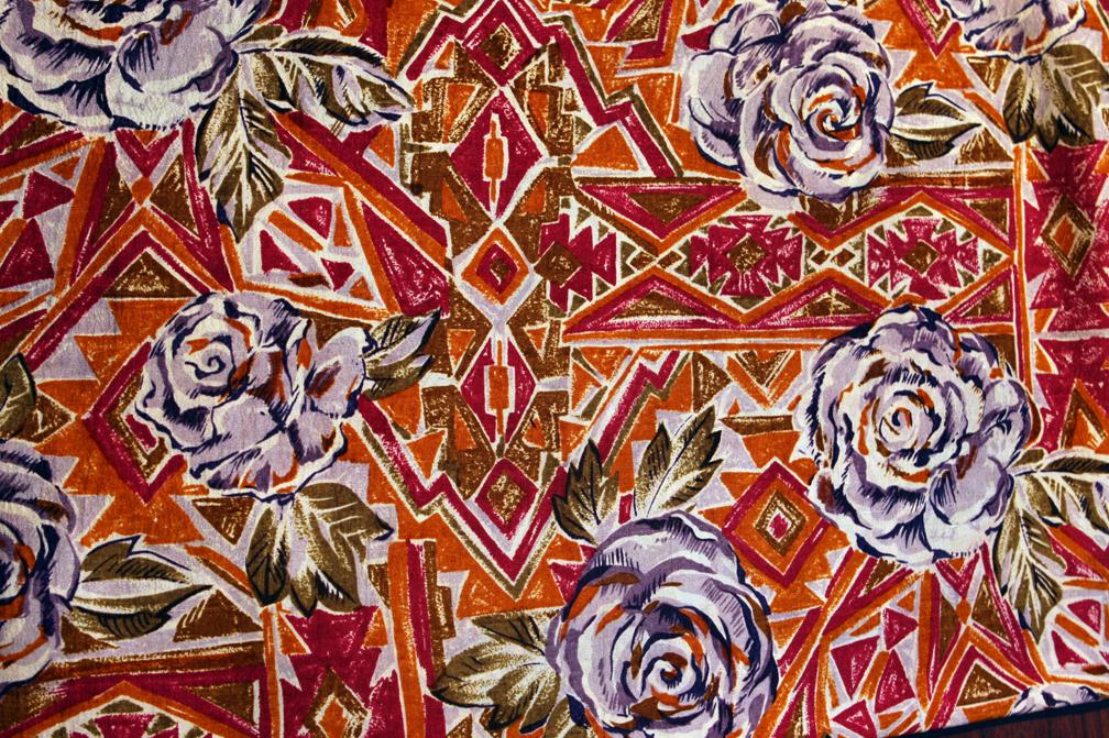 Printed Lightweight Silk Shantung1