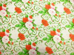 Printed Silk Burnout Chiffon0