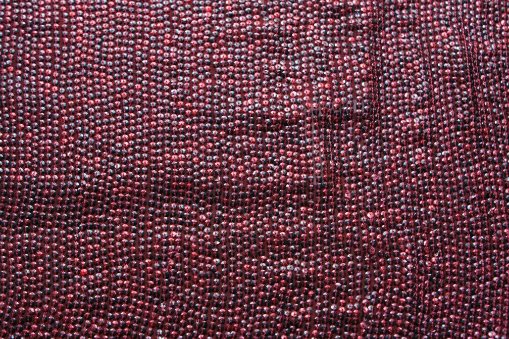 Novelty Sequins on Chiffon0