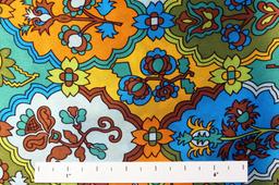 Printed Silk Charmeuse0