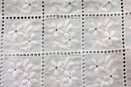 Cotton Eyelet in White1