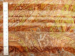 Printed Satin Stripe Silk Chiffon1