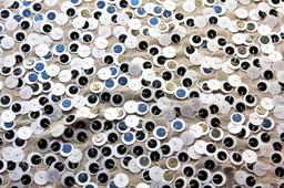 Sequins on Silk Chiffon0