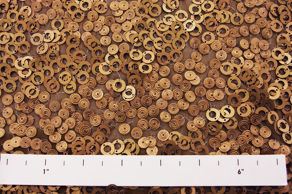 Sequins on Silk Chiffon1