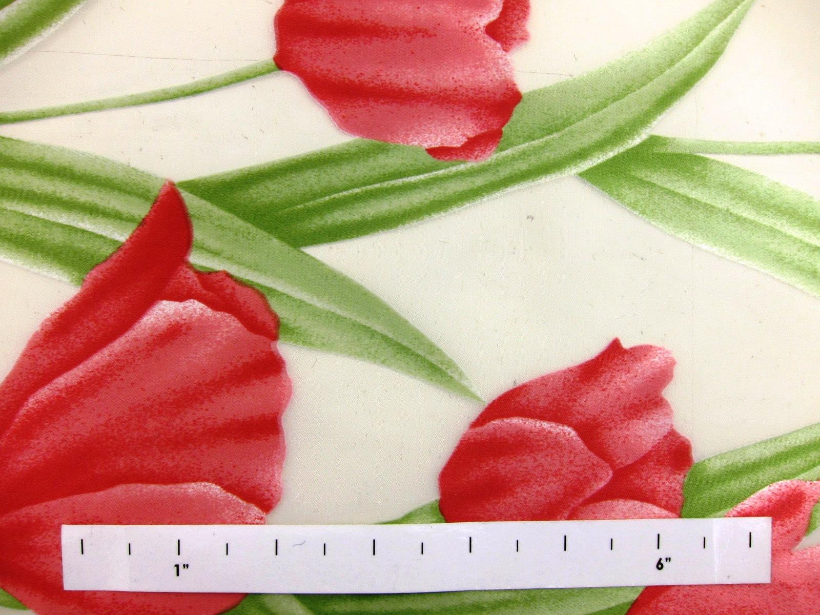 Printed Silk Burnout Chiffon1