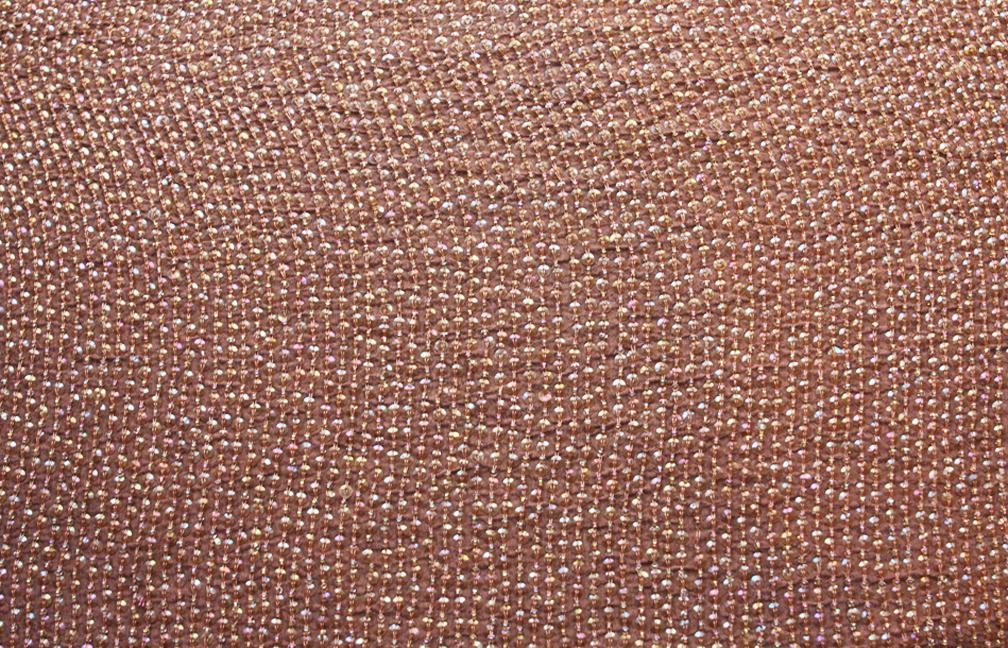 Sequins on Silk Chiffon0