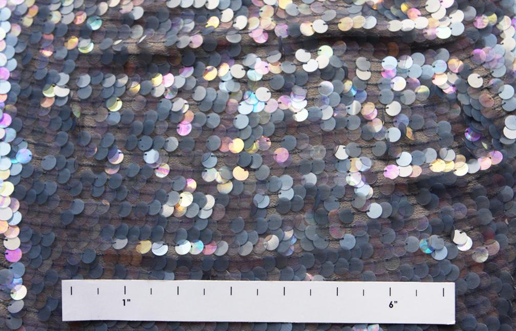 Novelty Paillettes on Silk Chiffon2