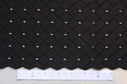 Cotton Eyelet in Black0