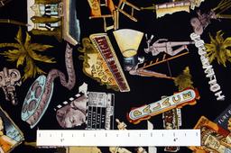 Printed Silk Crepe de Chine0