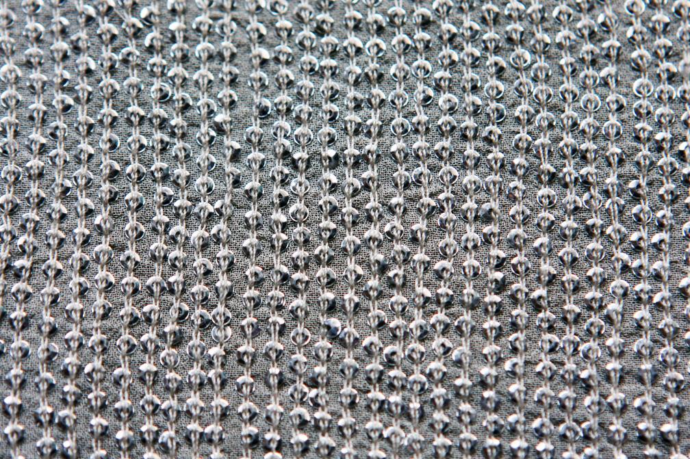 Sequins on Silk Chiffon2