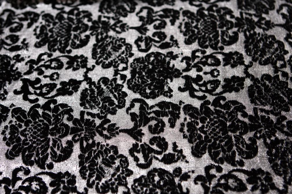 Silk Rayon Lurex BurnOut Velvet2