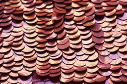 Pailettes on Silk Chiffon1