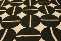 Linen Upholstery Geometric Print2