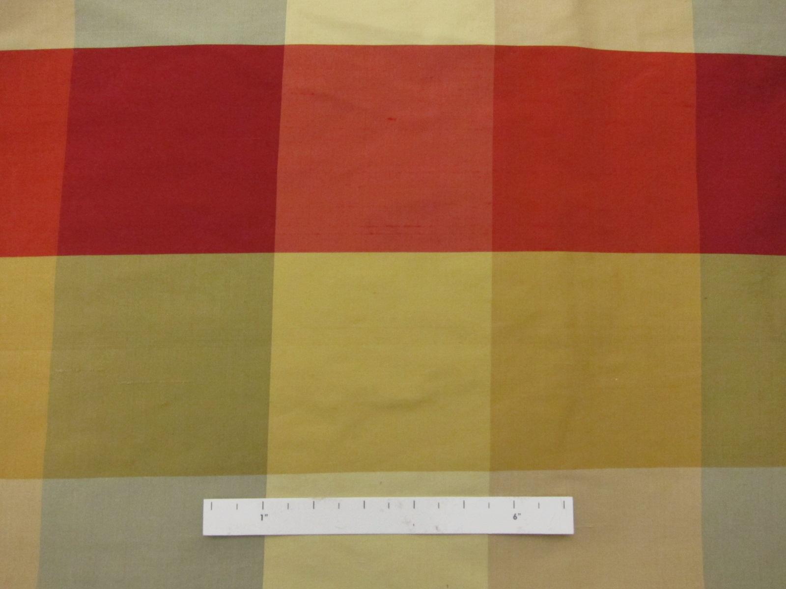 Silk Shantung Check0