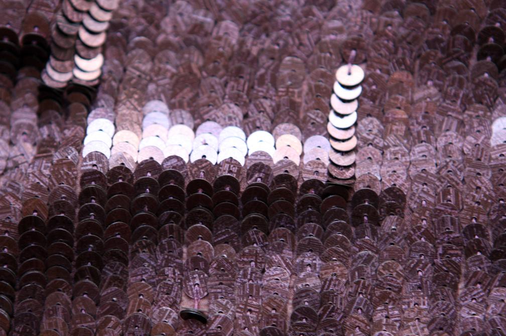 Sequins on Silk Chiffon3